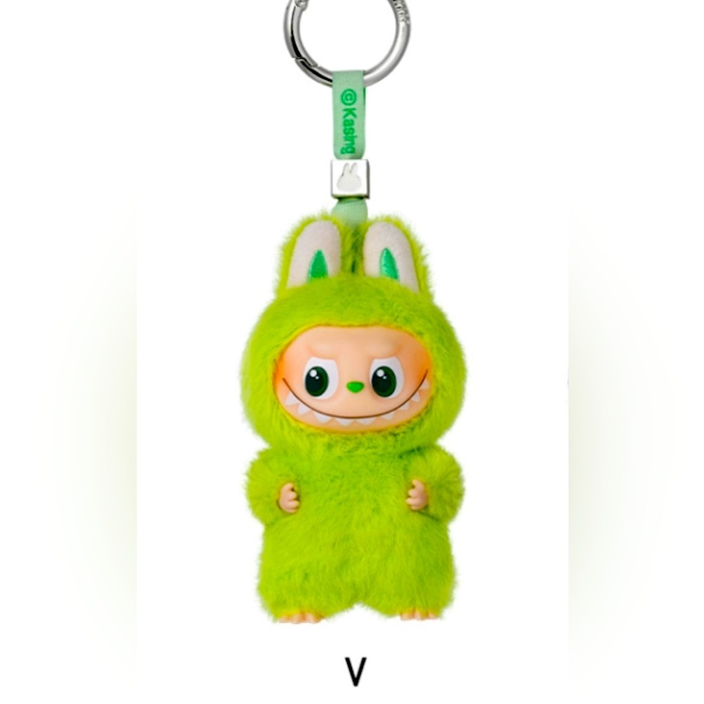 Authentic Pin For Love “V” Plush LABUBU